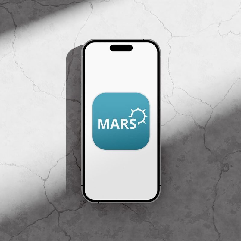 MARS mobile app for data capture on the move